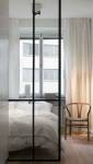 Verrière d'intérieur entre chambre et dressing