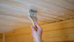 Lames de bois peintes