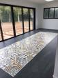 sol stratifié + carreaux de ciment