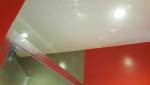 Spots intégrés dans faux plafond