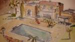 Aménagement Terrasse et Piscine : Lyon Est - Plan Avant Projet