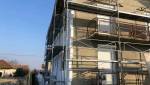 Façade en cours de réalisation