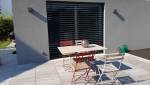 Terrasse en dalle sur plots à Sierentz