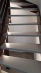 Escalier bois-métal à Saint Louis