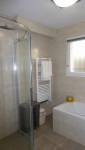Baignoire et receveur de douche 1/4 de rond