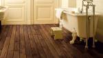 revêtement de sol salle de bain parquet stratifié