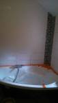 Mise en place baignoire d'angle - Saint Herblain