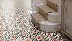 Sol en vinyle style parquet 