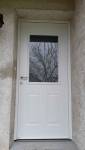 Porte alu semi-vitée