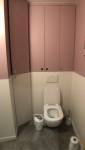 les WC à la place de la buanderie avant les travaux - Paris 18ème