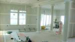 Travaux de cloisonnement et isolation des murs