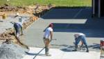 Coulage dalle de béton désactivé