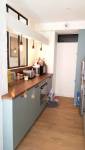 Aménagement d'une petite cuisine avec un couloir - Nantes 44