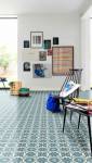 Sol en vinyle style parquet 