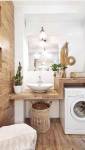 Salle de bains scandinave