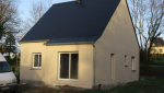 Pose enduit maison neuve - Ploemeur (56)