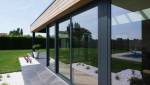 Véranda alu et bois -