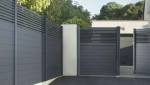 Portail en PVC ouverture normale - Gestel (56530)