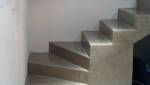 Escalier en béton ciré