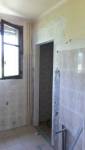 Ouverture et finition du tableau terminé - vue salle de bain