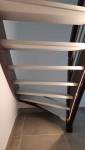 Escalier sur mesure, éclairage indirect à Saint Louis