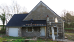 Préparation des murs avant la pose d'enduit - Ploemeur (56)