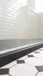 Rénovation salle d'eau - Meaux - finition pose douche italienne extra plate -