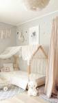 Aménagement chambre d'enfant, lit à baldaquin - Nantes 44