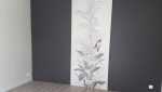 Mur peint et papier peint décoratif