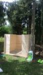 Installation et construction d'un abri dans son jardin