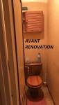 Salle de bain RdC avant rénovation