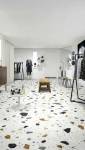 Sol en vinyle style parquet 