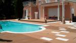 Aménagement Terrasse et Piscine : Lyon Est - Plage Bois Composite