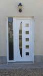 Porte tiercée PVC