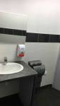Lave main PMR Sanitaires Mixtes La-Maison-des-Travaux-Rouen