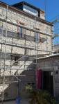 Façade pendant travaux