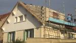 Maison en cours de surélévation partielle de toiture (91)