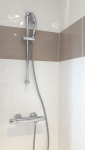 Grande douche, faïence déco
