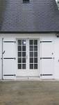 Remplacement de la porte de garage par une porte fenêtre