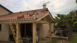 Travaux en Cours - Extension de Toiture - Lyon / Genas