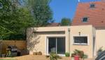 Extension finie avec terrasse