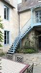 Remplacement d'un escalier extérieur ancien à Saint-Malo