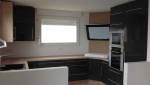 La cuisine en cours d'installation