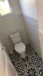 Rénovation des toilettes d'une maison à Deauville