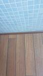 Parquet hydrofuge en teck