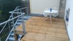 Réalisation d'une terrasse surélevée dans le Calvados