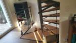 Réalisation d'un Escalier double - Lyon / Villeurbanne
