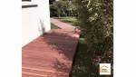 Création d'une terrasse à Jullouville en bois exotique (50610)
