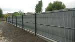 Portail aluminium et clôture à Cherrueix