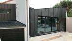 Extension zinc vitrée
